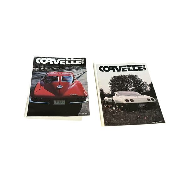 Corvette News (Lot of 6) VTG 1977 Magazine Fuelie Silver Anniversary Sebring - Picture 4 of 5